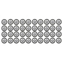 4 Pieces 1.57 Inch 5-Spoke RC Car Wheel Rims for RC Drift Car DIY Kits