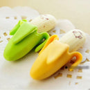 Banana Shaped Eraser/Rubber- Candy SCENTED Erasers x2- Great Party Bag Kids Gift