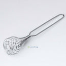 Stainless Steel Egg Beater Spring Coil Wire Whisk Hand Mixing Mixer Blender Tool