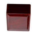 4Pcs Wood Velvet  Cufflinks Jewelry Display