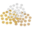 8 mm Round Metal Stamping Blank Pendants Smooth DIY Crafting Tags 60 Pcs