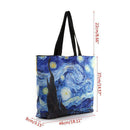 Women Canvas Shoulder Bag Large Capacity Handbag Shopping Bags Hobo Beach Tote