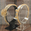 2 pieces Acrylic Headband Holder Hair Band Headgear Display Standard Holder