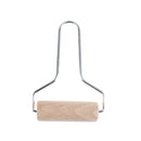 1pc Wood Clay Roller Pottery Rolling Pin Modelling Tool Stainless Steel HandleOZ