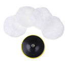 5pcs wool pad set for polishing and curing of automobile pai_