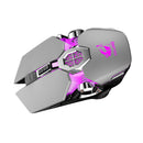 X13 2.4GHz Wireless Gaming Mouse USB Rechargeable Backlight Mice (Grey)