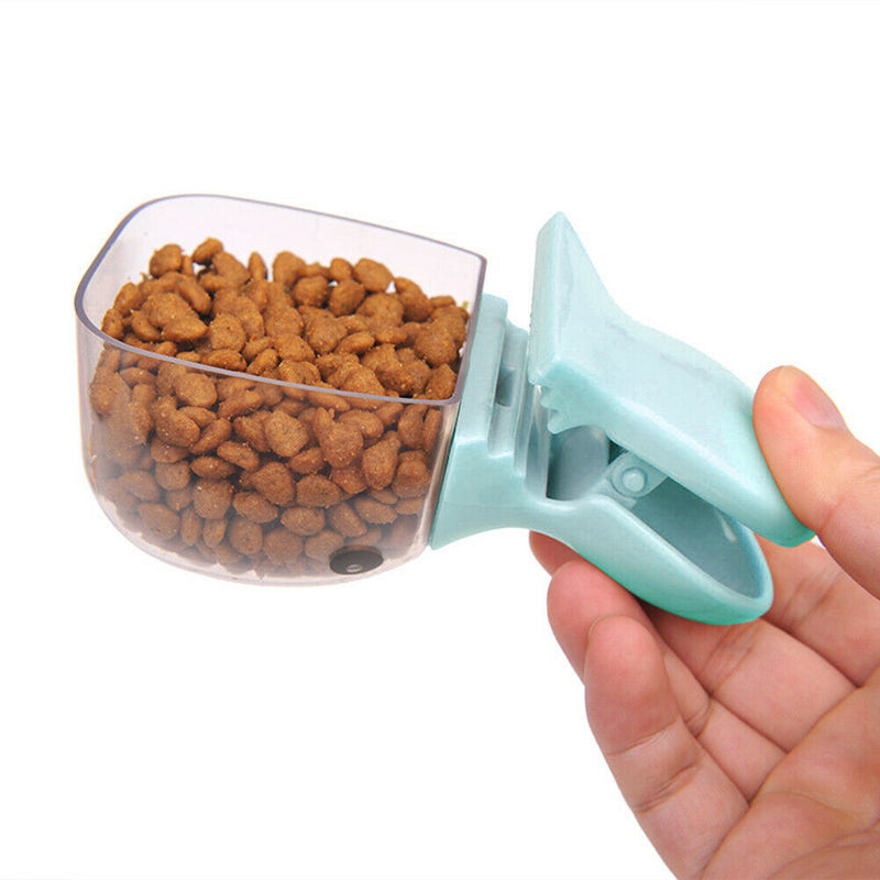 Cute Duckbill Pet Food Shovel Multifunction Spoon Cat Food Bag Seal Clip