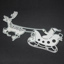 Santa Ride Christmas Metal Cutting Die Stencils DIY Emboss Scrapbook Craft