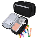 Pencil Case, Large Capacity Pencil Cases Pen Bag Pouch Holder Travel Cosmet