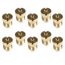 10pc 1.1mm Foam Lance Brass Orifice Nozzle Tips High Pressure Washer Gun Jet