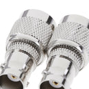 1Pc BNC female jack To TNC male plug RF connector coaxial converter adapte FT