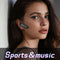 F1 Bone Conduction Wireless Bluetooth 5.0 Earphones Waterproof Handsfree Headset