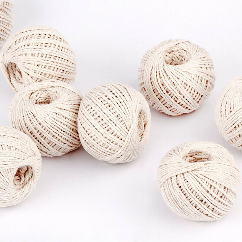 1.5mm Bakers Twine String Cotton Rope Gift Packing String Macrame Artisan Cr Bj