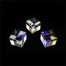 Optical Glass X-cube Dichroic Cube Prism RGB Combiner Educational Gift Splitter
