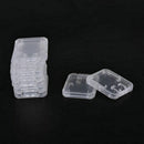 10PCS Transparent Standard SD SDHC Memory Card Case Holder Box Storage Plastic