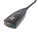 USB 2.0 7.1Channel Audio Surround Sound Card Adapter for Laptop /Headphone