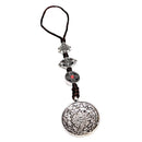 Tibetan Shamans Buddhism Copper Mirror Amulet Pendant Necklace Car Hanging L