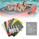 Patch Canoe Boat Kit Kayak 4PCS PVC Inflatable for Raft Glue Tools Set Repair