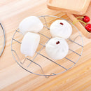 Stainless Steel Cooling Rack Round Baking Food Kitchen Pressure Cooker Tool FT