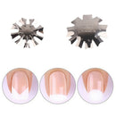 French Manicure Modeling Shaping Stainless Stamping Plates Nail Making Art Tools