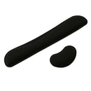 Memory Foam Keyboard Silica Gel Mouse Pad and Wrist Rest Pad w/ Wrist Support