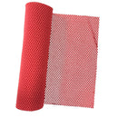 Red Foam Rubber Anti-Slip Shelf Drawer Liner Placemat for Cabinets,Desks