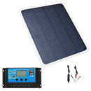 12V 20W USB Solar Panel with Car Charger Crocodile Clip 30A USB Solar Charg