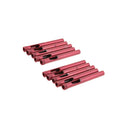 10x 6mm Diamond Drill Bit Brazing Tools Glass Marble Tile Stones Cutting Red