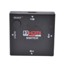 Hdmi 3 Port Switch AUTO Switcher Splitter Selector HUB Box Cable HDTV 1083C