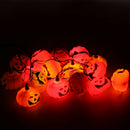 Mini String Of 16 Halloween Orange Pumpkin Lights