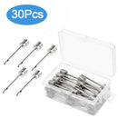 30Pcs Basketball Sport Ball Bicycle Inflatable Pump Pin Needle Air Valve Ada Hn