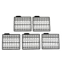5Pcs Hair Rig Extender Boilie Stops Pellet Carp Coarse Fishing Tackle Black