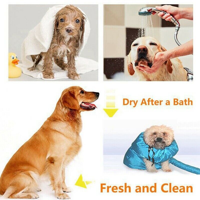 Pet Hair Dryer Dog Dryer Puff Pet Bath Grooming Dryer Dog Grooming Dryer Be B1T9