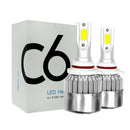 2pcs LED headlight bulb 72W 7600LM LED headlight conversion kit - 6000K Xen E6X2