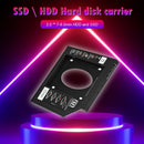 Laptop HDD Caddy 2.5 inch 9.5mm SATA SSD 2nd Hard Disk Drive CD DVD ROM Case