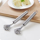 1X(Stainless Steel Fish Scaler Cleaning Fish Skin Fish Scraper Remover Clea