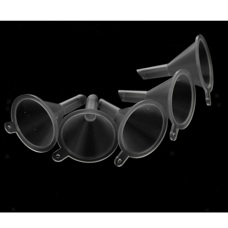 5 Bottles Mascara Container Tubes Vials Refillable & Funnels Portable 4ml