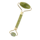 Double Rollers Jade Stone Massage Stick Wand - Rejuvenate Skin Firming for Face