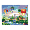 Counted Cross Stitch Kits Hot Air Balloon 14CT Without Pre-printed Fabric