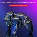 6 Fingers Mobile Gaming Cooling Gamepad for PUBG Controller Joystick (M11)