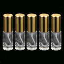 5 Tiny Small GLASS  Spray Bottle ENSSENTIAL OIL Perfume Mist Sprayer