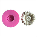 Sunflower Silicone Molds Soap Candle Mould Gypsum Silastic Mold Flowers PX1N