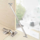 2pcs Left Right Folding Drop Front Desk Trunk Lid Support Stays Hinges (A)
