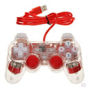 2pcs USB Wired Dual Vibration Gamepad Controller Joystick Universal