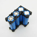100Pcs 18650 Battery Holder Bracket Cylindrical Battery Holder 18650 Li-Ion
