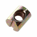 10pcs M6 Barrel Bolts Cross Dowel Slotted Furniture Nut for Beds Crib Chair