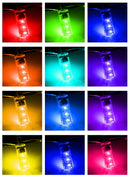 T10 5050 Remote Control Car LED Bulb 6SMD Multicolor W5w 501 Side Light Bulbs