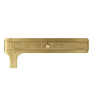 Measurement Tool Pocket 80mm Mini Brass Sliding Gauge Vernier Calip A