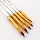 5 Pcs Painting Brushes Set Acrylic Oil Watercolor Paint Artist Paint Brush