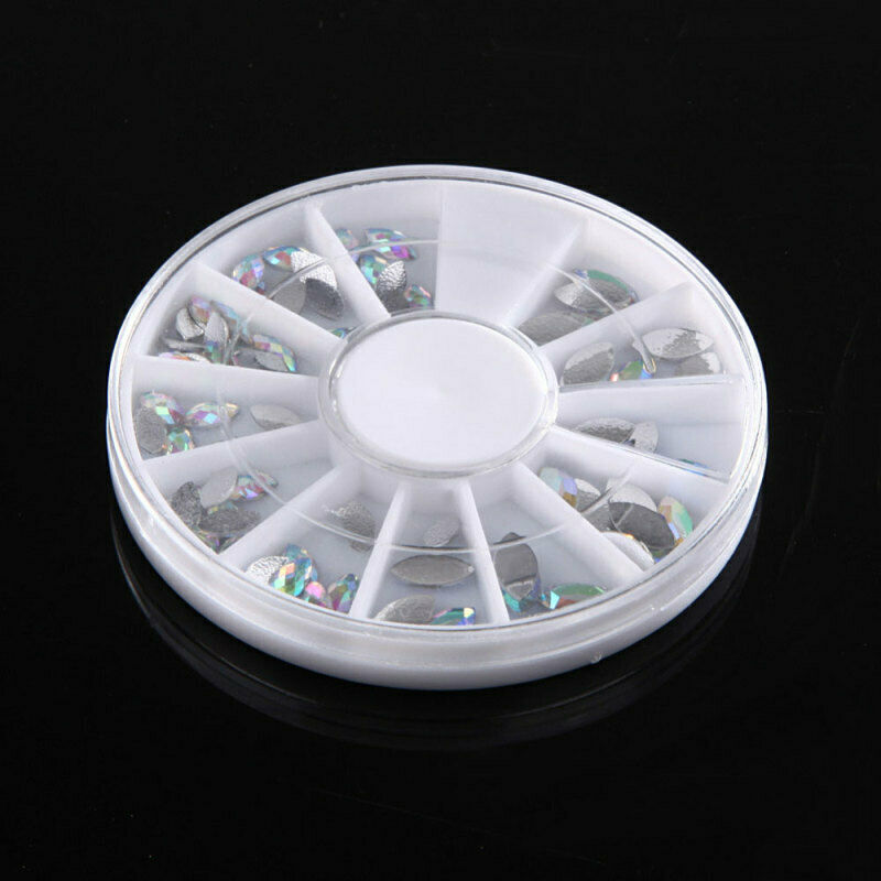 New Nail Art Decoration Phone Paste Drill Round Diamond Rhinestones HXK